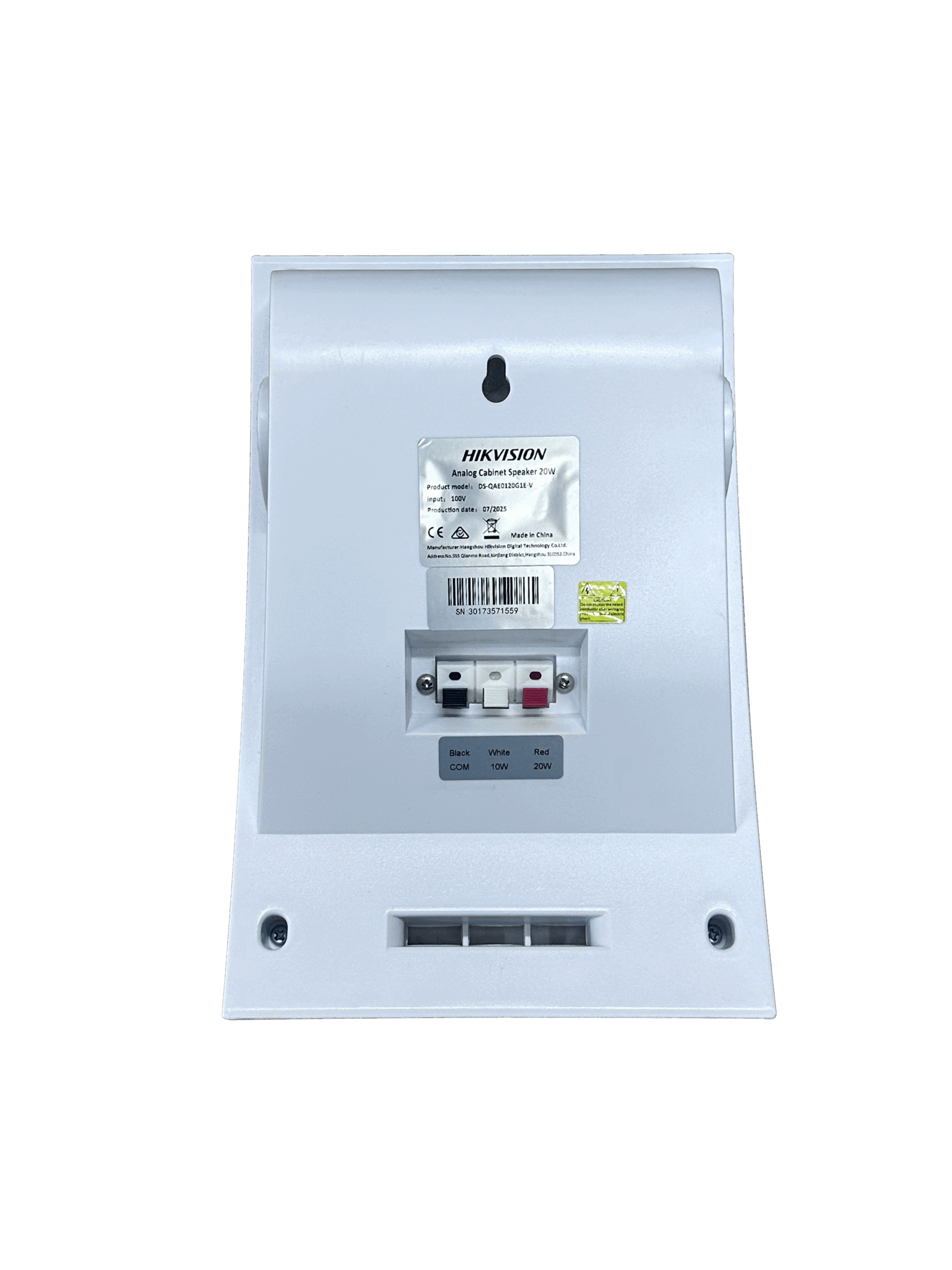 HIKVISION DS-QAE0120G1E-V Analog Kabinet Hoparlör 20 W - Görsel 3