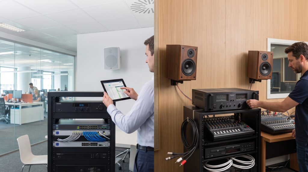Network (IP) Ses Sistemi vs. Analog Ses Sistemi: Projeniz İçin Hangisini Seçmelisiniz?